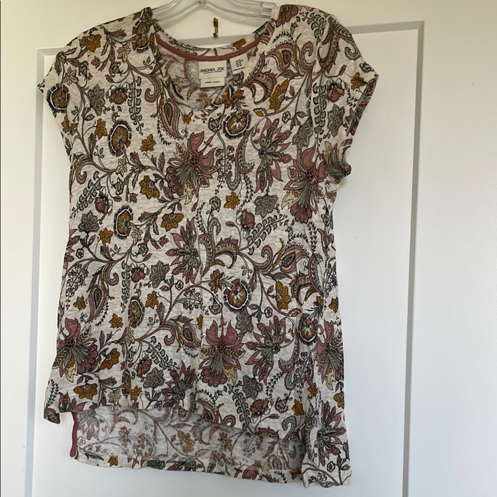 Floral Print Women's Top
